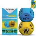 Soccer Keepy-Uppy Challenge Dice Set. Soccer Gifts for Boys and Girls. Indoor Soccer Skills Accessories. Football Stocking Filler Training Equipment for Teenage Boys or Girls. Birthday Gifts