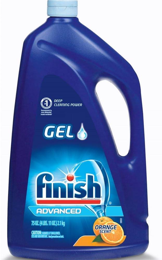Finish Scent Liquid Gel, Orange Fresh, 75 Ounce