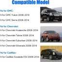 Rack Pinion Transfer Lines Hard Lines Compatible with Chevrolet Tahoe Suburban 1500 Avalanche for Escalade ESV for GMC Yukon 2008-2014 Hard Lines on Rack Replace 15254059 15254058