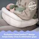 Boppy Complete Nursing Pillow, Breastfeeding & Bottle Feeding Ergonomic 2-in-1 Feeding Pillow with Removable Belt, CloseComfort No-Gap Design, Full-Length Bolster, Washable Cover-Oat Retro Arches
