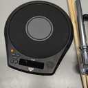 EASTROCK Electronic Practice Drum Pad With Stand, 12 Inches Portable Drum Pad,Silent Drum Electric Drum Pad With Stand,Suitable for Beginners and Professionals,Black