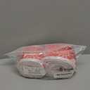 Giegxin 2 Rolls 15 Yard Winter Snowflake Wired Edge Ribbon 2.5" Decorative Christmas Tree Ribbons for Winter Christmas Holiday Seasonal DIY Gift Wrapping Garland Wreath Gift Basket (Red)