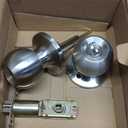 Fingerprint Door LockSmart Door Knob, Smart Biometric Door Lock Fingerprint Door knob with App Control Suitable for Bedroom,Utility Room,Apartments Offices,Hotels(Silver)