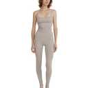 Organic Basics Womens Core Organic Cotton Cropped Singlet Camisole Top, Grey Mélange, Medium