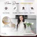 Drying Stone For Kitchen Counter, Diatomaceous Kitchen Stone Drying Mat, - Kitchen Drying Stone - Ideal for Drying Dishes, Cups, Fruits & Veggies, Vanity Tray, Placemat (15.7x11.8in)