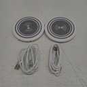 15W Wireless Charger Fast Charging Pad for iPhone 17/Air/16e/16/15 Pro Max, Android Wireless Charger Samsung Charging Station for Galaxy S25 Ultra/S24 FE/S24 Pixel 10/10 Pro/9/9 Pro XL/Fold/8a/8/7 Pro (white)