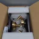 Semi-Flush Mount Ceiling Light - Modern Industrial Light Fixture Black and Gold,4-Light Candelabra Lighting Ceiling Lamp for Kitchen Foyer Entryway Hallway Bedroom Closet