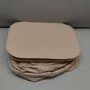 Lifewit 105L Laundry Basket with Lid, Large Laundry Hamper with Plastic Handles and Removable Bag, Foldable Tall Dirty Clothes Hampers for Laundry for Laundry Room, Bedroom, Bathroom, Dorm, Beige