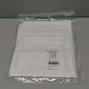 NICETOWN 2 Panels French Door Curtains, Sheer Voile Light Filtering, Rod Pocket Window Treatment for Front Back Patio Glass Door/Rustic Bedroom/Living Room (26 x 72 Inch Long, 2 Panels, White)