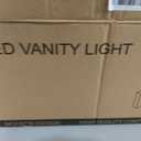 3-Light Bathroom Vanity Light Over Mirror, (24inch Dimmable) Matte Black LED Vanity Lighting Fixtures, Modern Bathroom Wall Light Fixtures with 360Rotating Lamp Head (Cool White 5500K)
