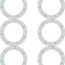 Sumind 6 Pieces 14 Inch Wire Wreath Frame Round Wreath Metal Wire Rings Dark Green Making Rings for Christmas Floral Home Party Decoration DIY Crafts