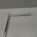 19 Inch Shower Head Extension Arm, Upgrade Flexible Height & Angle Adjustable Shower Arm Extender with Lock Joint, G1/2 Universal Connection for Rain & Handheld Shower Head (Chrome, 19)