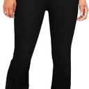 KDF Flare Jeans for Women Women's Bootcut Bell Bottom Jeans High Waisted Stretch Slimming Bell Bottoms Jeans (12, #2_black)