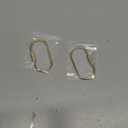 10 Pcs Gold Brass Key Rings,Small Locking Carabiner Clip Keychain,Screw Lock Oval Keyring,Purse Bag Charms Holder for Handbag