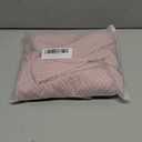 LavishCover Armless Chair Cover Office Desk Chair Cover, Waterproof and Elastic Criss Cross Chair Cover, Exquisite Vanity Chair Cover,Mid Back Wide Seat Accent Chair Covers(Pink,T-type,Just the Cover)