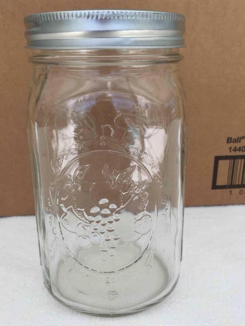 Glass Jar 7in