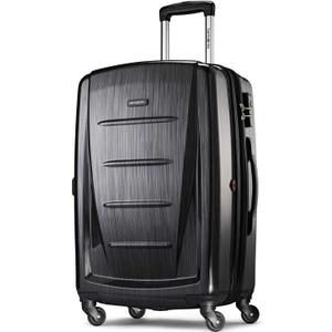 Samsonite Winfield 2 - 20-Inch Hardside Luggage with 360 Spinner Wheels, TSA Lock, Airline Approved - Brushed Anthracite