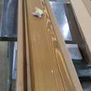 BoscoMondo Solid Wood Fireplace Mantel Shelf, Floating Mantle for Living Room, Farmhouse Rustic Wood Mantel, Easy Wall Mount with Heavy-Duty Metal Bracket (66", Oak)