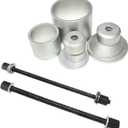 DPTOOL Bushing Press Kit Rear Axle Arm Suspension Bushing Removal Install Tool Kit Compatible with Audi Volkswagen Bushing Puller Tool