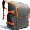 Mojest 55L Ski Boot Bag Backpack, 6 Pockets, Ergonomic Design, Waterproof Ski Snowboard Boot Bags, Stores Gear Including Jacket, Helmet, Goggles, Gloves & Accessories, Suitable for Downhill Skiing