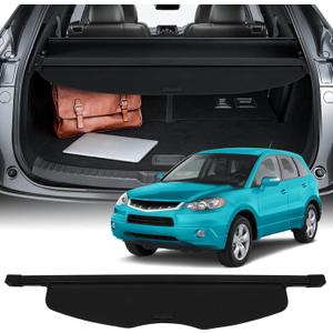 SCITOO Cargo Cover for 2007-2013 Fit for Acura MDX 3.7L Retractable Rear Trunk Cargo Shade Luggage Security Cover Shielding Waterproof (58 In)