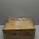 Huuger 31.5 Inch Bakers Rack with Power Outlets, Kitchen Microwave Stand with Storage, Coffee Bar with 4 Hooks, 3-Level Height Open Shelves, Grey (Charcoal Gray)