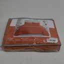 IR Imperial Rooms Twin Quilt Bedding Set Size (68 x 86) + 1 Pillow Shams (20 x 26 + 2) - 2 Pcs All Season Lightweight Reversible Microfiber Coverlet Embossed Quilt Bedspread (Rust)