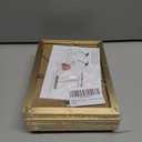 5 x 11x14 Picture Frame, Display 8X10 Picture Frames with Mat or 11x14 without Mat, Wall Mounting Display Photo Frames, Gold