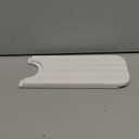 17inch x 4inch Kitchen Sink Faucet Mat, Water Absorbing Stone Faucet Splash Guard for Bathroom Counter, Quick Drying Diatomite Tray for Kitchen Sink, White