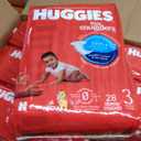 Huggies Size 3 Diapers, Little Snugglers Baby Diapers, Size 3 (16-28 lbs), 168 Count (6 Packs of 28)