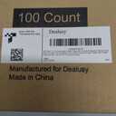 Dealusy 100 Pack 12 oz Disposable Coffee Cups with Lids and Sleeves, Sturdy Thick Paper & Leak-free Insulated to Go Paper Hot Coffee Cups with Sip Lids for Hot & Cold Beverage