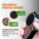 Cass Creek Ergo Call, Handheld Electronic Hunting Call, Compact Design, 5 Authentic Calls in 1, Expert Calls for Everyone