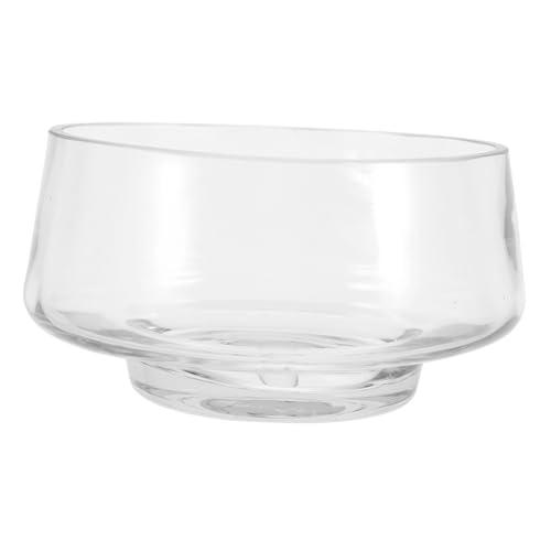Kisangel Clear Glass Vase for Terrarium and Hydroponic Plants Bubble Bowl Decorative Planter for Succulent Moss Micro Landscapes for Home Decor Centerpieces
