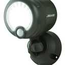 Beams MB360XT 200 Lumen Wireless Battery Operated Powered Motion Sensing LED Spotlight, 1-Pack, Brown