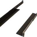 NavePoint Adjustable Rack Mount Server Shelf Shelves Rail Rails 1U