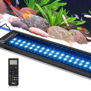 hygger Advanced Remote Control Aquarium Light Customizable Full Spectrum Fish Tank LED with DIY, Default & Weather Mode Freshwater Planted Tank