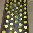 OurWarm 50 Pack Mini Liquor Bottles, 1.7oz/50ml Mini Shot Bottles with Gold Screw Caps Funnels Tags & Twines, Empty Bottles for Juice Alcohol Homemade Liquor Birthday Wedding DIY Party Favors