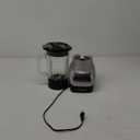 Anbige Replacement Parts 5-Cups Glass Jar with blade and collar,Compatible with Black&Decker Blender BL1110BG/ BL1120BG/ BL1130SG/ BL1220GG/ BL1210RG/ BL1230SG/ BL1820SGM