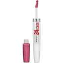 Maybelline Super Stay 24, 2-Step Liquid Lipstick Makeup, Long Lasting Highly Pigmented Color with Moisturizing Balm, Blush On, Pink, 1 Count (0.08 Fl Oz (Pack of 1))