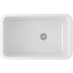 ROHL 6307-00 Allia Fireclay Single Bowl Undermount Kitchen Sink