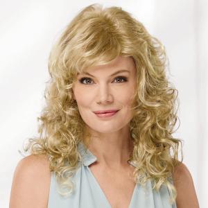 Paula Young Brittany Wig Long, Lush Wig with Relaxed, Spiraled Curls That Provide Volume and Fullness / 20+ Multi-tonal Shades of Blonde, Grey, Brown, and Red