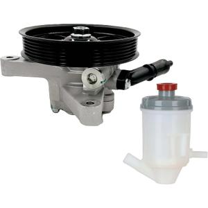 Power Steering Pump with Pulley Reservoir fit for 2005-2008 Honda Pilot 3.5L V6 (21-5441/3R219)
