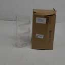Spiareal Spinning Clear Business Card Holder 3.5" x 2" Acrylic Sticker Display Stand Appointment Cards Rotating Stand 3 Tier Brochure Display Holder for Tabletop Office Home Desk(5.9 x 9.8 Inch)