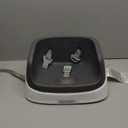 Ingenuity SmartClean Toddler Booster Seat for Kitchen Chair  Lightweight for on-the-go, Easy-Clean, 3-Point Harness Strap  Booster Seat for Dining Table, Slate