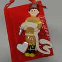 Personalized Firefighter Christmas Ornament - Firefighter Ornament with Fire Hose - 2025 Fireman Chrismtas Gift - Gift for Fireman, Hero, Friends, Dad - Free Customization