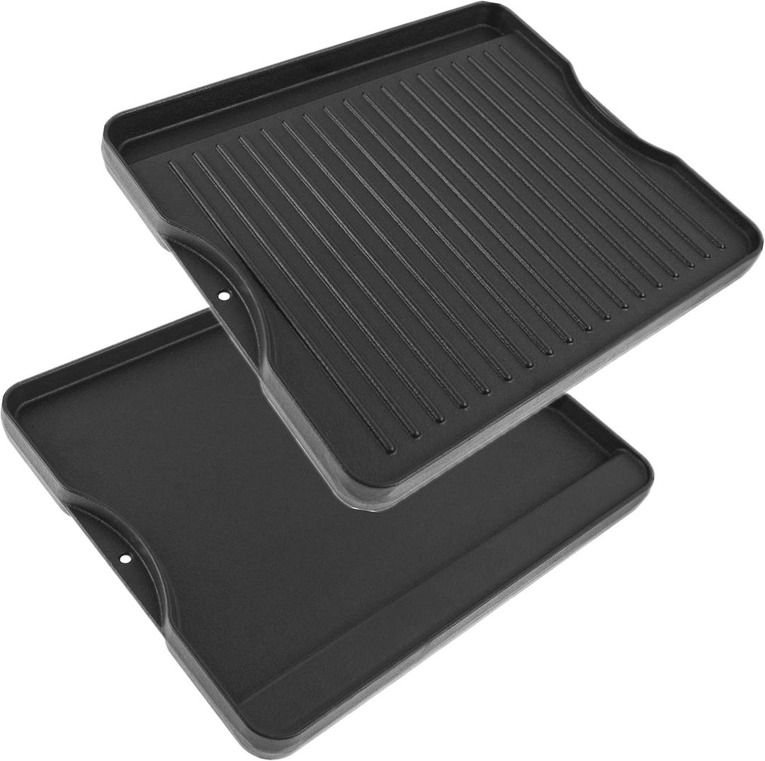 Reversible Pre-Seasoned Cast Iron Grill Griddle 16" for All Camp Chef 14" and 16" StovesReversible Pre-Seasoned Cast Iron Grill Griddle Reversible Pre-Seasoned Cast Iron Grill Griddle 16" for All Camp Chef 14" and 16" StovesReversible Pre-Seasoned Cast Iron Grill Griddle