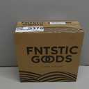 Travertine Decorative Bowl - 7.8 Diameter & 2 Height - Key Bowl for Entryway Table - Organic Modern Centerpiece - White/Gray