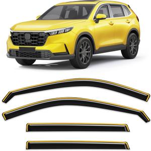 in-Channel Window Rain Guard for Fit for Honda CRV 2023-2026 CR-V Rain Guards Side Window Visors Low Profile Vent Visor Window Deflectors Vent Shades Car Accessories