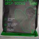 LUX Sports ProCleat Performance Grip Socks GripArray - Athletic Socks for Performance Sports - Grip Socks for Men and Women (One Size, Black)