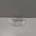 Christmas Lights, 20 Ft 40 LED Snowflake String Lights Battery Operated Waterproof Fairy Lights for Bedroom Patio Room Garden Party Home Xmas Decor Indoor Outdoor Christmas Tree Decorations Cool White